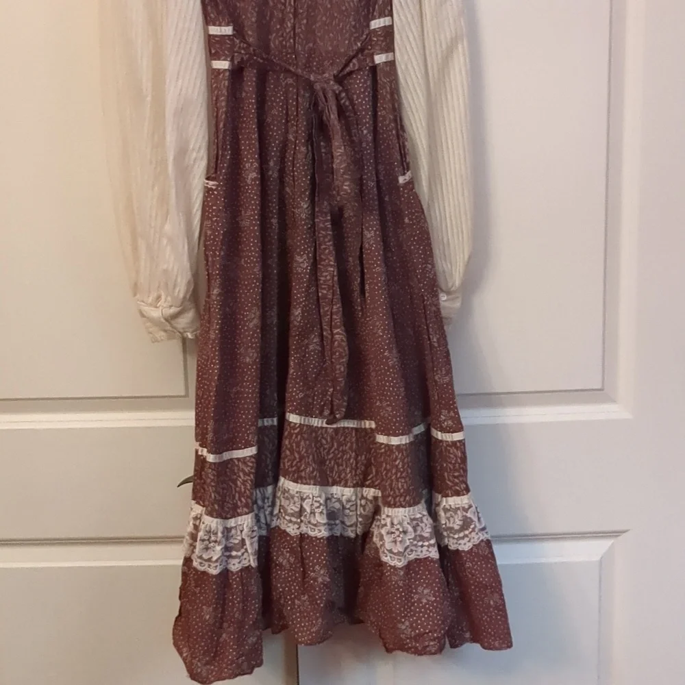 Gunne Sax Vintage Calico Dress - Picture 9 of 14